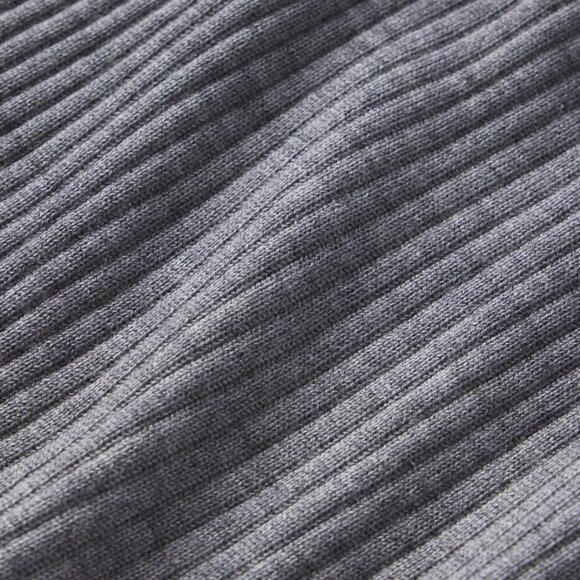 Buck Mason Featherweight Silk Cashmere Turtleneck Heather Gray Size XL NWT - Picture 6 of 9